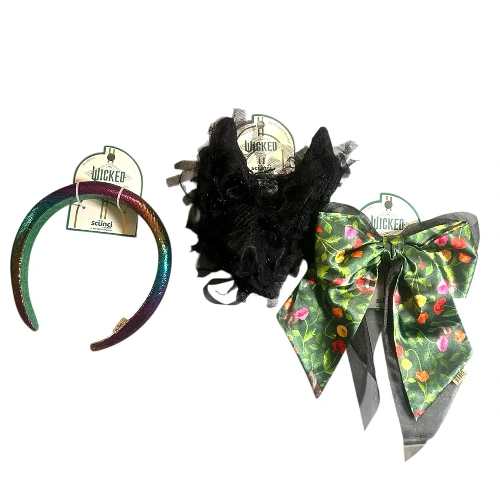 NWT Scünci x WICKED Movie Collection | Elphaba & Emerald City Bundle